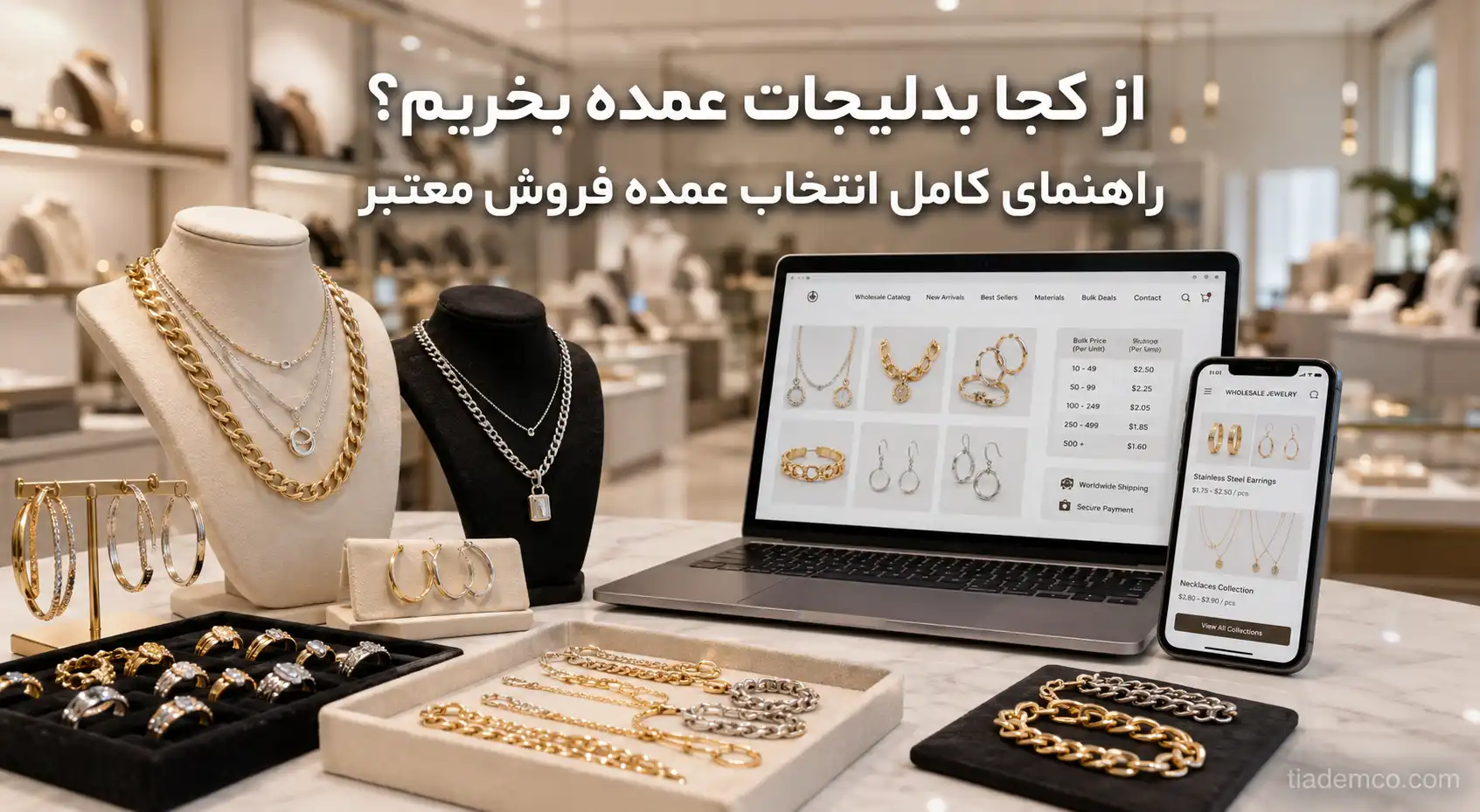 از کجا بدلیجات عمده بخریم؟ راهنمای جامع و کاربردی برای کسبوکارها | گالری عمده تیادم