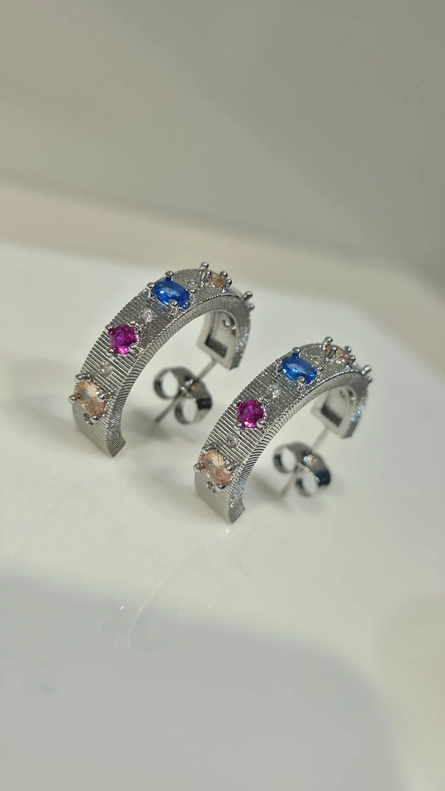 نیمست زنانه آبکاری رادیوم طرح کهکشان نگین - Image 5