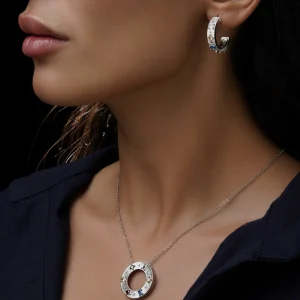 نیم‌ست زنانه آبکاری رادیوم طرح کهکشان نگین