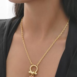 گردنبند آویز دار امگا جدید